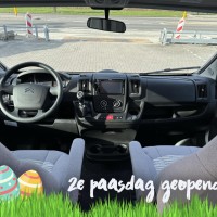 Hobby V65 GE Optima Ontour Enkele Bedden Fietsenrek Luifel Schotel Foto #18