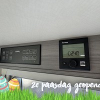 Hobby V65 GE Optima Ontour Enkele Bedden Fietsenrek Luifel Schotel Foto #19