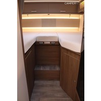 Carado T448 Pro+ 140pk Fiat | 1e Eigenaar | Origneel NL | Lengtebedden | Hefbed | Ruime indeling | Bearlock | Lift Fietsendrager | Foto #14