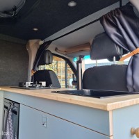 Mercedes Sprinter 316 2.2 CDI Automaat. Camper 6 persoons, Slaap-Hef-dak, Luifel, Fietsendrager, Airco, Luchtvering stoelen. Foto #21