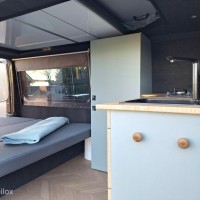 Mercedes Sprinter 316 2.2 CDI Automaat. Camper 6 persoons, Slaap-Hef-dak, Luifel, Fietsendrager, Airco, Luchtvering stoelen. Foto #26