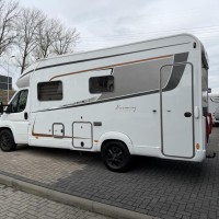 Bürstner 680 TD Harmony Line 9T-Automaat Hefbed Luifel Zonnepaneel Luchtvering Trekhaak Foto #33