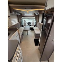 Bürstner 680 TD Harmony Line 9T-Automaat Hefbed Luifel Zonnepaneel Luchtvering Trekhaak Foto #40