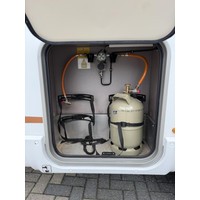 Bürstner 680 TD Harmony Line 9T-Automaat Hefbed Luifel Zonnepaneel Luchtvering Trekhaak Foto #23