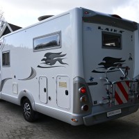 Laika X 650 R Luifel Luchtvering Hefbed Fietsdrager Enk.bedd Foto #2