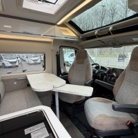 Karmann  Davis 620 Lifestyle 9T-Automaat Enkele Bedden 2X Airco Skyroof Foto #11