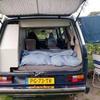 Volkswagen campers KLEINBUS AUT 57 KW KAMPEERAUTO uit 1986 Foto #1