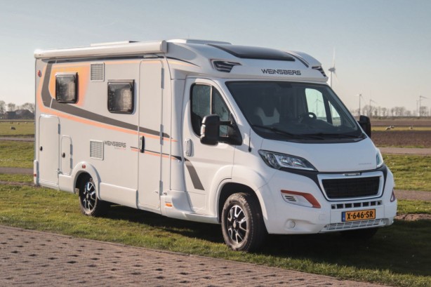 Weinsberg campers Pepper 650 MEG Lengtebedden uit 2019