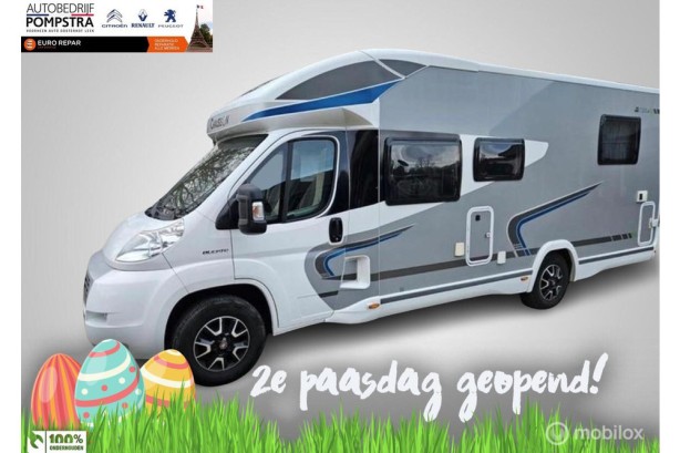 Chausson TITANIUM 728EB/5 PERSOONS/2x AIRCO/QUEENSBED/HEFBED