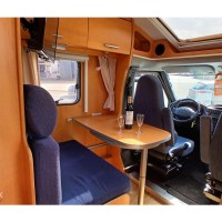 Hymer TEILINTEGRIERT HV 522..  2006 dwarsbed Foto #3
