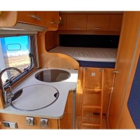 Hymer TEILINTEGRIERT HV 522..  2006 dwarsbed Foto #4