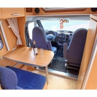 Hymer TEILINTEGRIERT HV 522..  2006 dwarsbed Foto #7