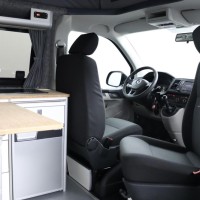 Volkswagen Transporter Buscamper 2.0TDI 140Pk Lang California-look | 4-zitpl./4-slaapplaatsen | Slaaphefdak |NW.STAAT Foto #9
