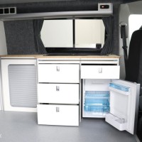 Volkswagen Transporter Buscamper 2.0TDI 140Pk Lang California-look | 4-zitpl./4-slaapplaatsen | Slaaphefdak |NW.STAAT Foto #11