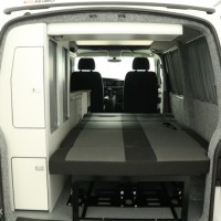 Volkswagen Transporter 6.1 Buscamper 2.0TDI 150Pk Aut/ DSG-7 Inbouw nieuw California-look | 4-Pers | Slaap-hefdak |NWST Foto #70