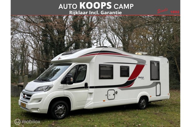 Bürstner Ixeo Time it 734 Fiat 2.3 131pk Euro 5 | Queensbed | Elektr.Hefbed | Aparte douche/ wc | Garage | Camera | Trekhaak | 91dkm | TOPSTAAT