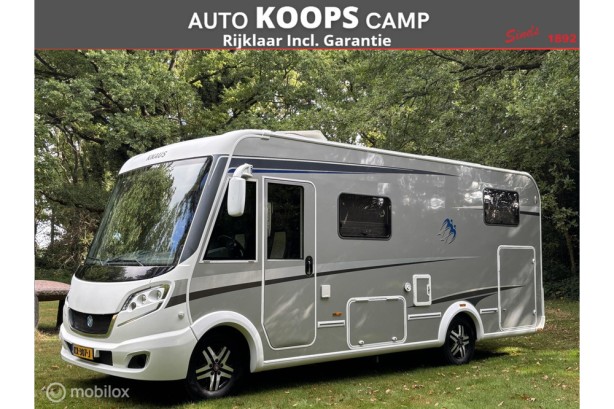 Knaus 650 MEG Sky plus Fiat 2.3 150Pk Automaat | Enkele-bedden | Hef-bed | Dak-airco |Douche/wc | XXL Garage | Schotel-TV|TOPSTAAT