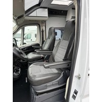 Adria Twin Supreme 640 SGX Zonnepaneel Skyroof Luifel Led Tv Foto #7