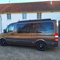 Mercedes Sprinter 316 2.2 CDI Automaat. Camper 6 persoons, Slaap-Hef-dak, Luifel, Fietsendrager, Airco, Luchtvering stoelen. Foto #3