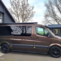 Mercedes Sprinter 316 2.2 CDI Automaat. Camper 6 persoons, Slaap-Hef-dak, Luifel, Fietsendrager, Airco, Luchtvering stoelen. Foto #9