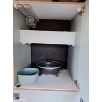 Mercedes Sprinter 316 2.2 CDI Automaat. Camper 6 persoons, Slaap-Hef-dak, Luifel, Fietsendrager, Airco, Luchtvering stoelen. Foto #27