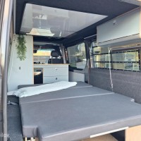 Mercedes Sprinter 316 2.2 CDI Automaat. Camper 6 persoons, Slaap-Hef-dak, Luifel, Fietsendrager, Airco, Luchtvering stoelen. Foto #29