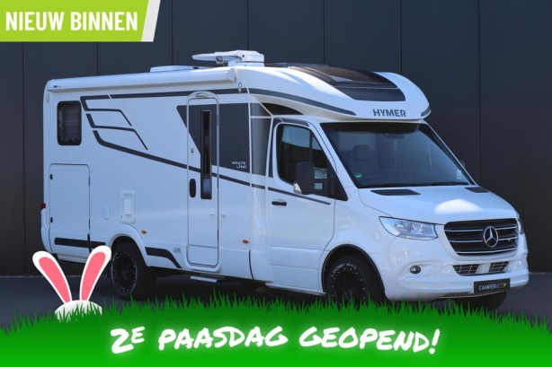 Hymer BMC-T 600 Whiteline 170pk Automaat | Omvormer | Lengtebedden | SLC Chassis | SOG toiletventilatie | Luifel | Maxxfan | Abus Extra slot |