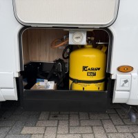 Bavaria T650 GJ Automaat Enkele Bedden Zonnepaneel Lpg Lift Fietsenrek Foto #31