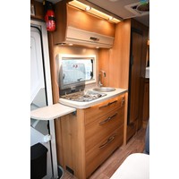 Knaus Van TI Platinum 650 MEG Enkele bedden Luifel 162PK! Foto #13