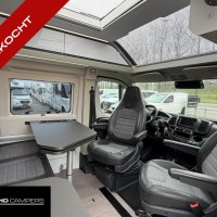 Adria Twin Supreme 640 SGX Zonnepaneel Skyroof Luifel Led Tv Foto #1