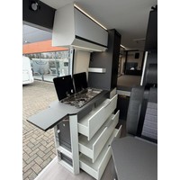 Adria Twin Supreme 640 SGX Zonnepaneel Skyroof Luifel Led Tv Foto #16