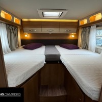 Knaus 650MEG Platinum 165PK Enkele Bedden Luifel Lift-Fietsenrek Seitz Foto #2