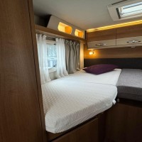 Knaus 650MEG Platinum 165PK Enkele Bedden Luifel Lift-Fietsenrek Seitz Foto #15