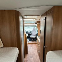 Knaus 650MEG Platinum 165PK Enkele Bedden Luifel Lift-Fietsenrek Seitz Foto #16