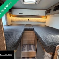 Weinsberg 700MEG CaraCore 9T-Automaat Enkele Bedden Hefbed Luifel Fietsenrek Foto #2