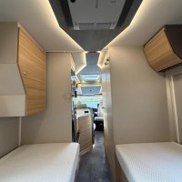 Dethleffs Pulse I6811 EB Lage Enkele Bedden Hefbed Luifel Omvormer Trekhaak Foto #20