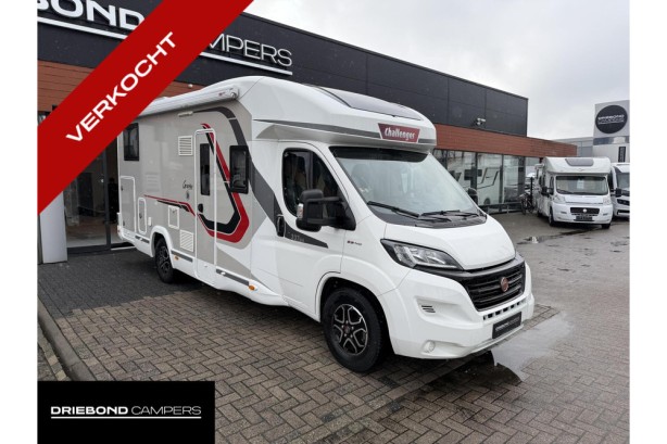 Challenger 337 GA Premium Vip 9T-Automaat Enkele Bedden Zonnepanelen