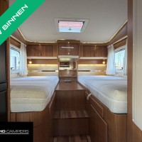 Hymer B 674 SL Automaat Enkele Bedden E&amp;P Level Boven kasten Foto #2