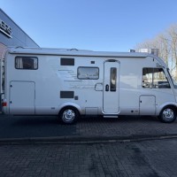 Hymer B 674 SL Automaat Enkele Bedden E&amp;P Level Boven kasten Foto #5
