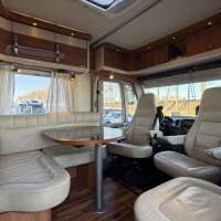 Hymer B 674 SL Automaat Enkele Bedden E&amp;P Level Boven kasten Foto #10