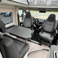 Adria Twin Supreme 640 SGX Zonnepaneel Skyroof Luifel Led Tv Foto #12