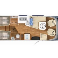 Hymer BML-T 780 Masterline 177pk Automaat | 7.89m | Hymer SLC Chassis | Lengtebedden | Gasoven | Leder | Gescheiden douche | Adaptive Cruise | Foto #43