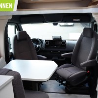 Hymer BMC-T 580 Blackline 170pk Automaat | Levelsysteem | Dak airco | Lithium | Lengtebedden | SLC Chassis | Luifel | Adaptieve cruise | Foto #4