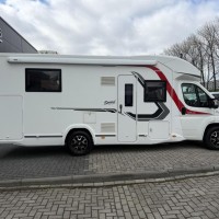 Challenger 398 XLB Queensbed Hefbed Zonnepaneel Luifel Bearlock Foto #24