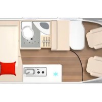 Burstner campers CamperVan Campeo Roadrunner Pop-Up op Citroën 165 uit 2023 Foto #2