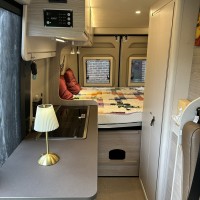 Burstner campers CamperVan Campeo Roadrunner Pop-Up op Citroën 165 uit 2023 Foto #6