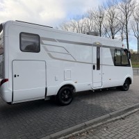 Hymer B600 MC Enkele Bedden Hefbed 2X Airco Zonnepanelen Lithium Omvormer Foto #5
