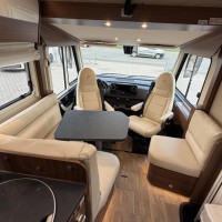 Hymer B600 MC Enkele Bedden Hefbed 2X Airco Zonnepanelen Lithium Omvormer Foto #11