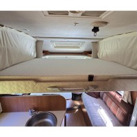 Mc louis MC4-60 Fiat Ducato 131PK Hefbed 4Persoons Tv+Schotel Luifel Zonnepaneel Bearlock HeoSafe Ringverwarming XL Garage Fietsendrager Lift 95000KM Foto #50