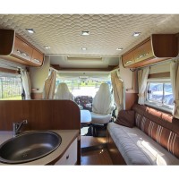 Mc louis MC4-60 Fiat Ducato 131PK Hefbed 4Persoons Tv+Schotel Luifel Zonnepaneel Bearlock HeoSafe Ringverwarming XL Garage Fietsendrager Lift 95000KM Foto #12